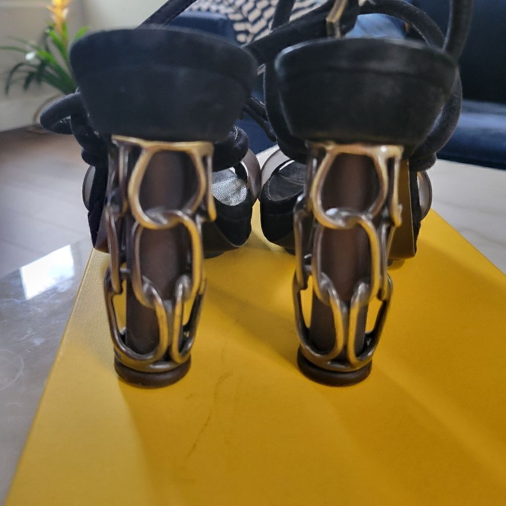 FENDI heels sandals 36 - Picture 3 of 16